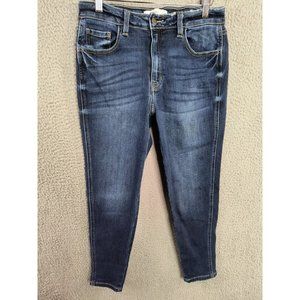 KanCan Signature Mid-Rise Ankle Skinny Jeans Denim Stretch Medium Wash Size 30